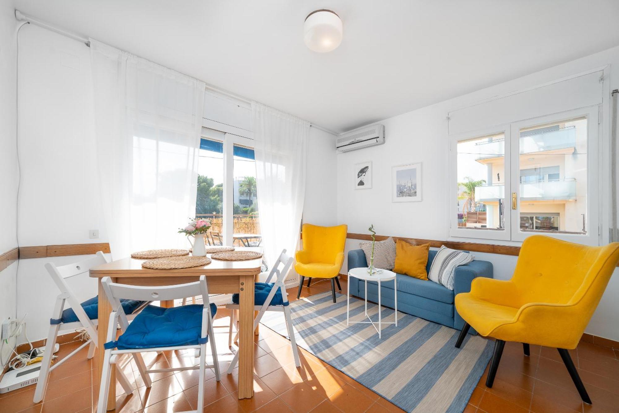 Beach Flat With Terrace Sant Salvador Exterior photo