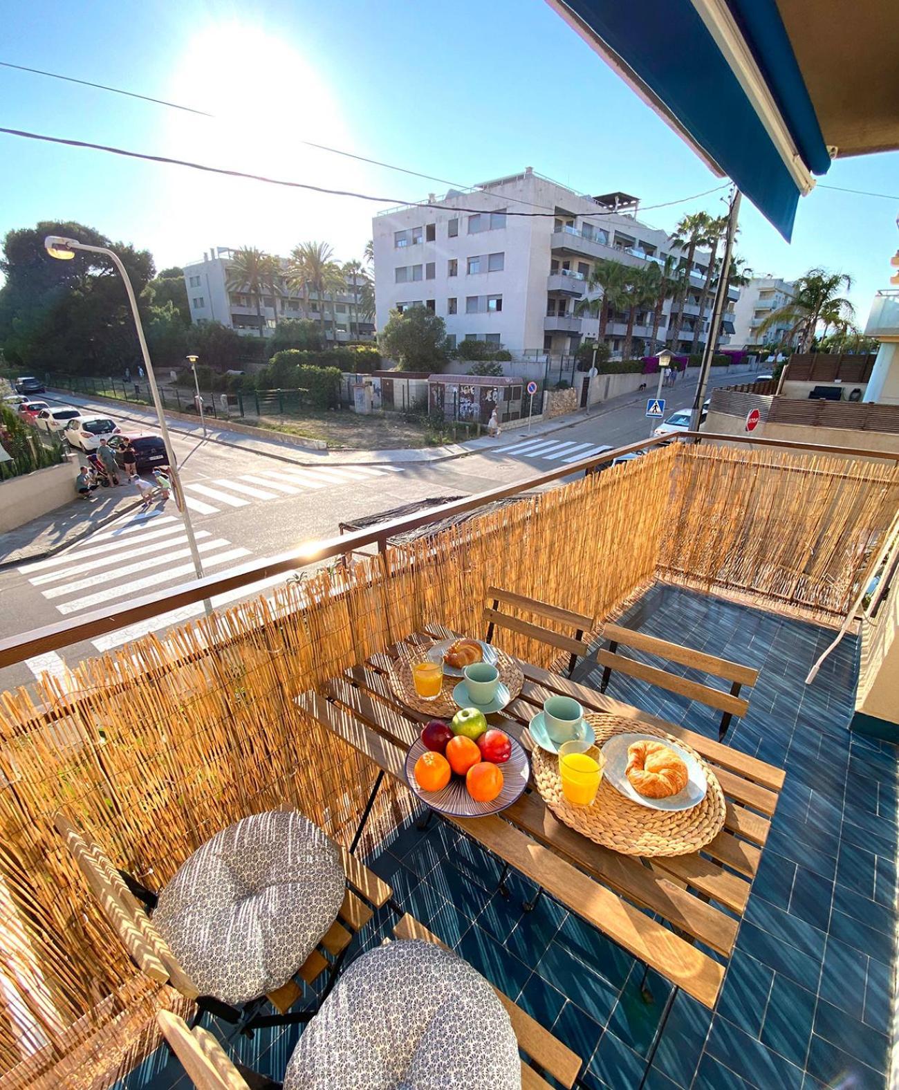 Beach Flat With Terrace Sant Salvador Exterior photo